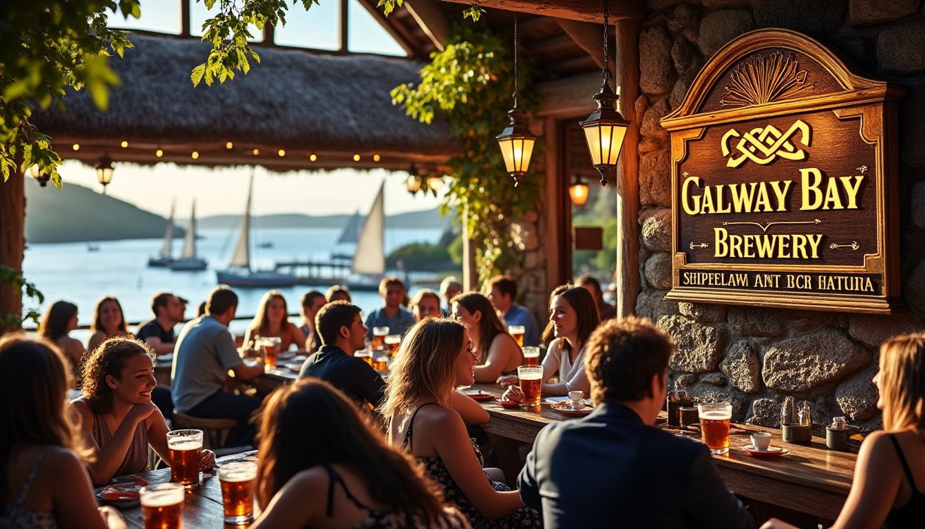 découvrez la galway bay irish red ale, une bière rousse au goût riche et malté, aux notes caramel et floral. parfaite pour les amateurs de bières authentiques, cette sélection irlandaise saura éveiller vos papilles et apporter une touche d'originalité à vos soirées.