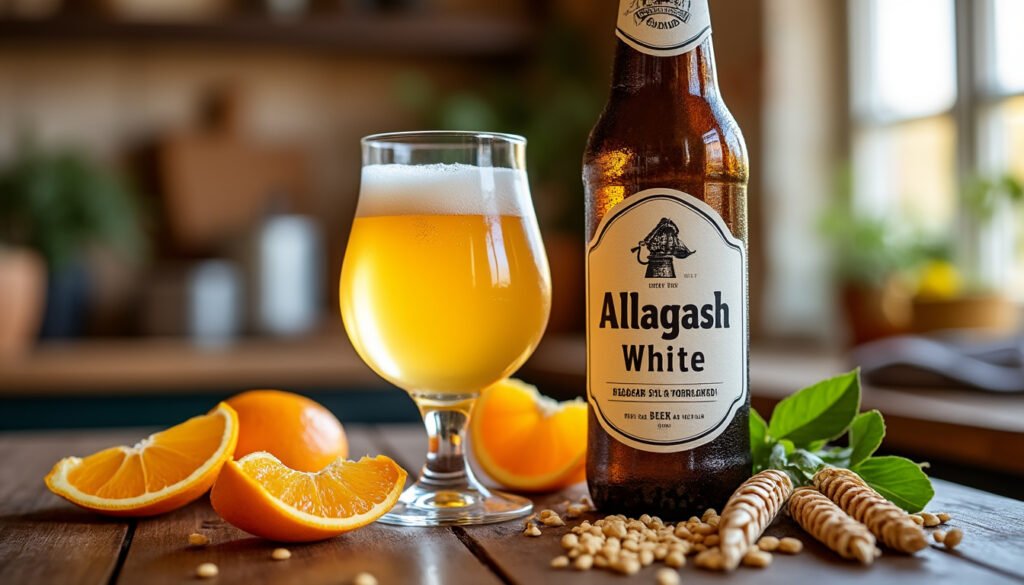 découvrez la bière blanche allagash white, une expérience gustative unique et raffinée. son équilibre parfait entre douceur et acidité en fait une bière incontournable pour les amateurs de saveurs subtiles. plongez dans l'univers de cette bière artisanale, révélant des arômes de coriandre et d'agrumes pour une dégustation inoubliable.