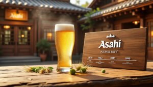 Découverte de la bière blonde Asahi Super Dry : histoire et caractéristiques