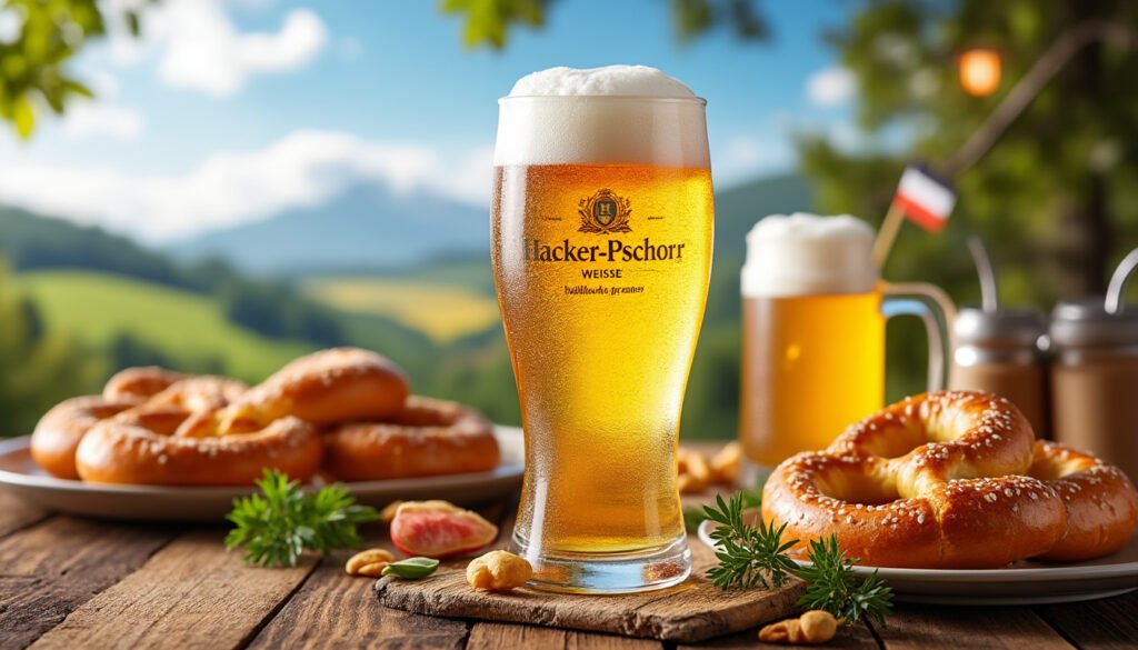 découvrez la bière blanche hacker-pschorr weisse, une véritable invitation à un voyage gustatif authentique. ses arômes rafraîchissants et ses saveurs délicates vous transporteront au cœur de la tradition bavaroise. savourez chaque gorgée et laissez-vous séduire par cette bière exceptionnelle.