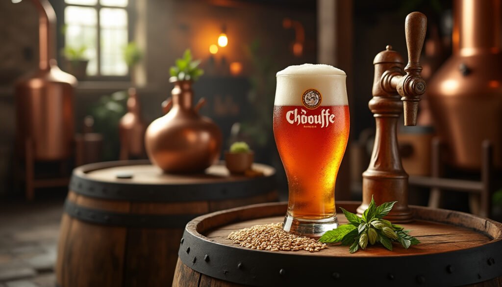 plongez dans l'univers de la chouffe ambrée, une bière rousse artisanale pleine de caractère. découvrez ses secrets de fabrication, ses arômes envoûtants et ses saveurs riches qui raviront les amateurs de bières authentiques.