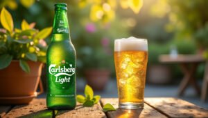 Découverte de la bière blonde Carlsberg Light : un goût rafraîchissant à chaque gorgée