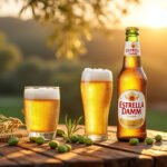 Découverte de la bière blonde Estrella Damm Lager : histoire et caractéristiques