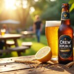 Découvrez la bière blanche Crew Republic Hefeweizen : un voyage sensoriel en bouteille