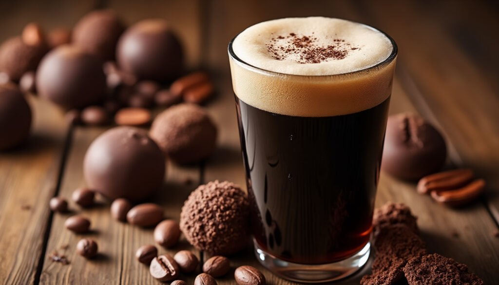 plongez dans l'univers de la rogue chocolate stout, une bière brune riche en saveurs chocolatées. découvrez son équilibre parfait entre douceur et intensité, pour une expérience gustative inoubliable à chaque gorgée.