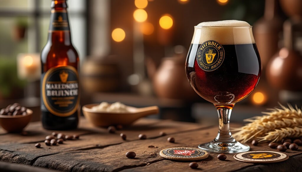 plongez dans l'univers riche et savoureux de la maredsous brune, une bière d'abbaye belge qui séduit par ses arômes de caramel, de fruits secs et son goût profond. idéale pour les amateurs de bières authentiques, cette bière vous promet une expérience gustative inoubliable.