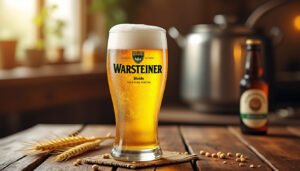 Découvrez l'histoire et les caractéristiques de la bière blonde Warsteiner Premium Verum
