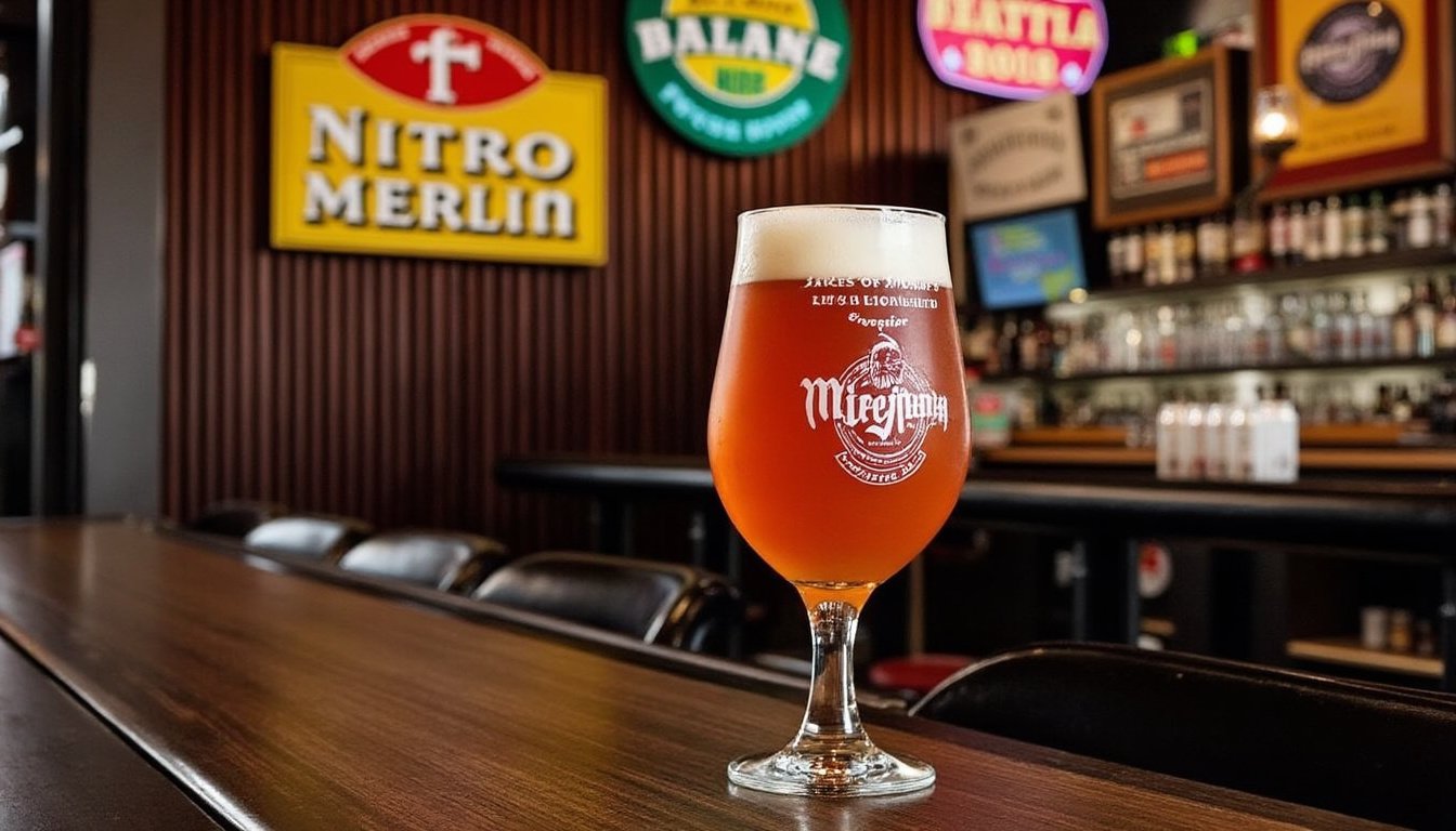 découvrez la bière brune firestone walker nitro merlin, un breuvage crémeux aux arômes riches et intenses. laissez-vous séduire par son goût délicat et sa texture onctueuse, parfaite pour les amateurs de bières artisanales en quête de nouvelles saveurs.