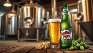 Découvrez la bière blonde Rolling Rock : histoire et caractéristiques