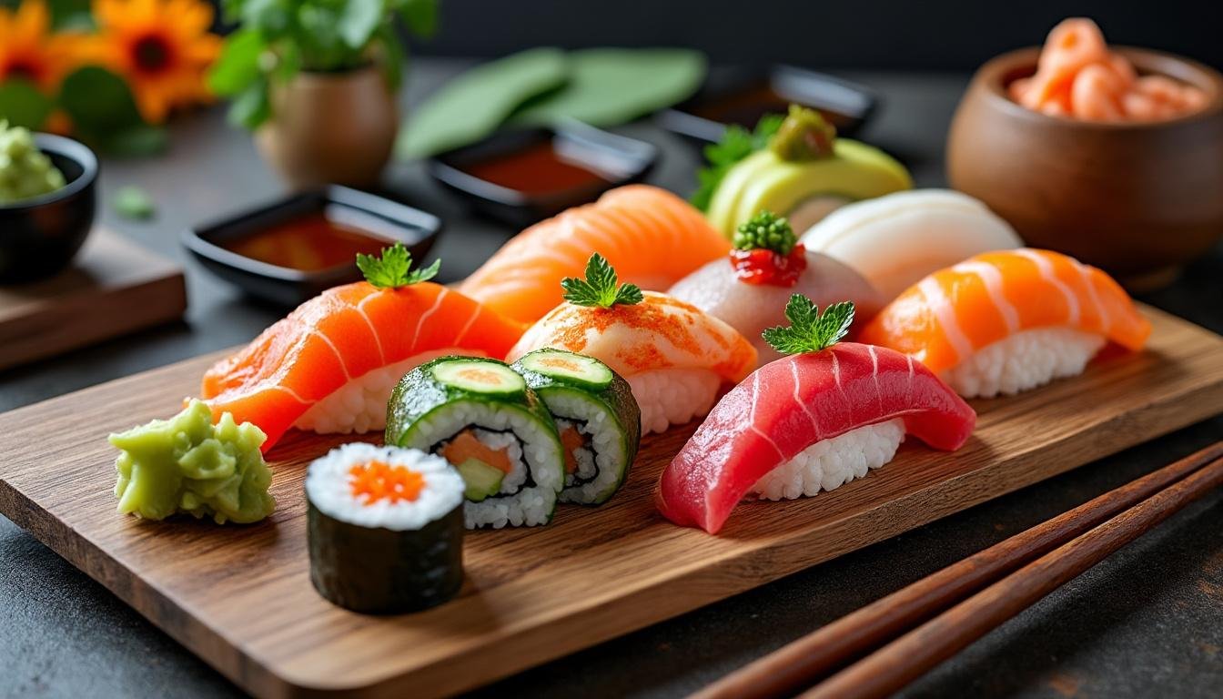 découvrez tout ce qu'il faut savoir sur la teneur calorique des différentes variétés de sushis. que vous soyez amateur de makis, nigiris ou sashimis, apprenez à faire des choix éclairés pour votre alimentation tout en savourant ces délices japonais!