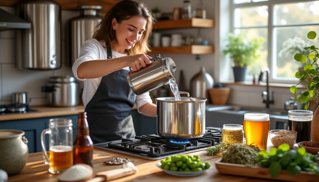 envie de brasser votre propre bière en 2025 ? découvrez notre méthode simple et rapide pour créer une bière maison savoureuse, avec des conseils pratiques pour débutants et amateurs.