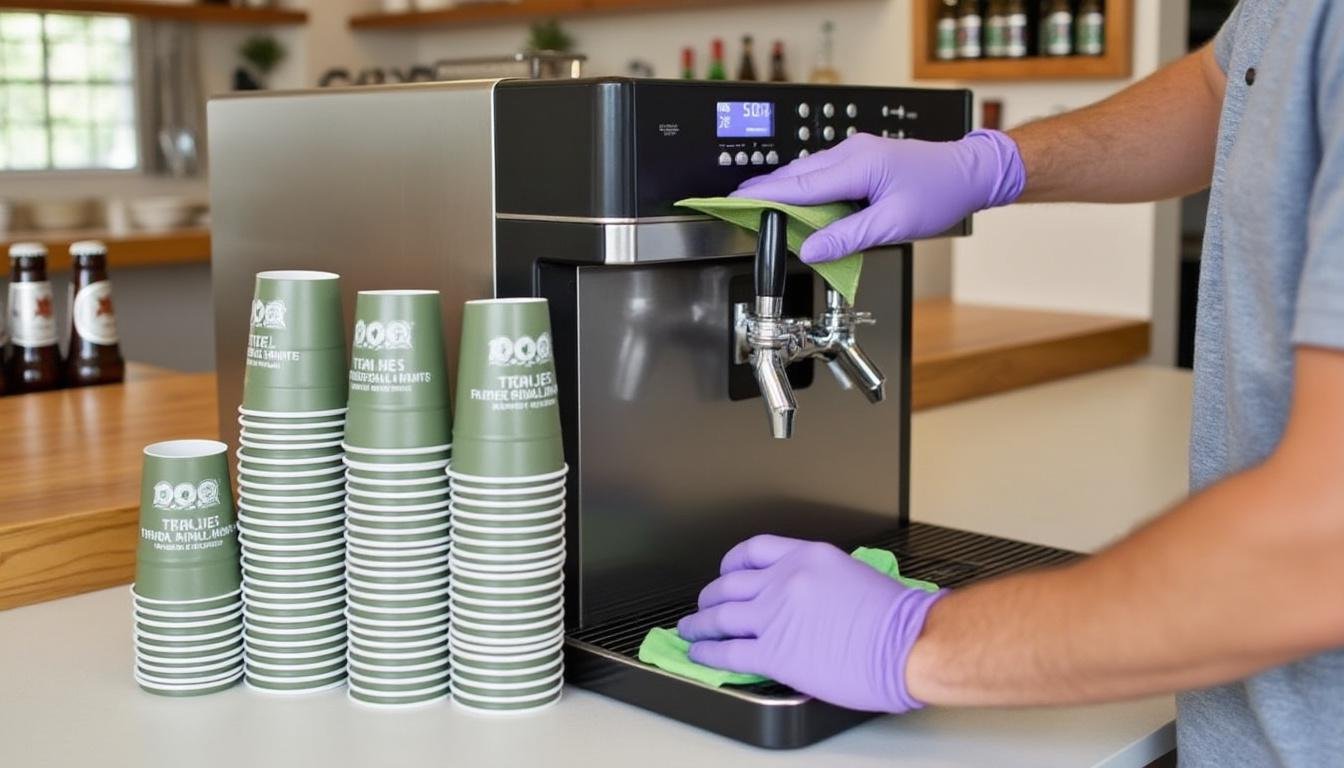 découvrez comment un distributeur de bière domestique vous permet de savourer une bière pression parfaite à la maison. profitez d'une expérience conviviale et rafraîchissante, comme au bar, sans bouger de chez vous !