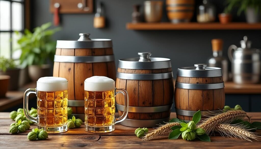 explorez notre guide complet sur les différents types de fûts de bière pour choisir celui qui convient parfaitement à vos besoins.