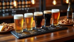 Offrez-vous l’expérience ultime de dégustation avec un set de verres à bière tendance e