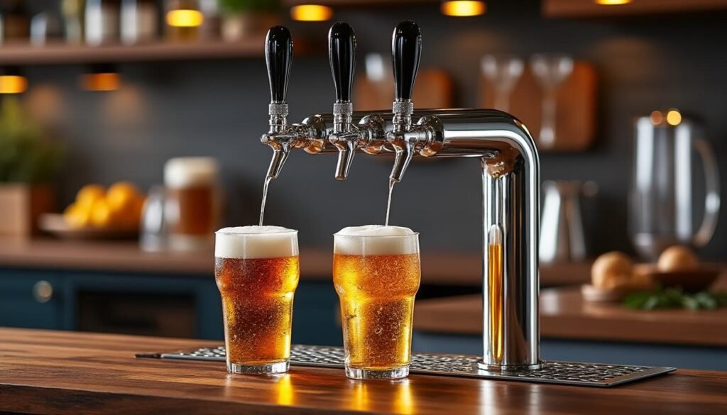 découvrez notre tireuse à bière maison pour savourer une bière fraîche et pression directement chez vous. profitez d'une expérience unique et conviviale en toutes occasions.